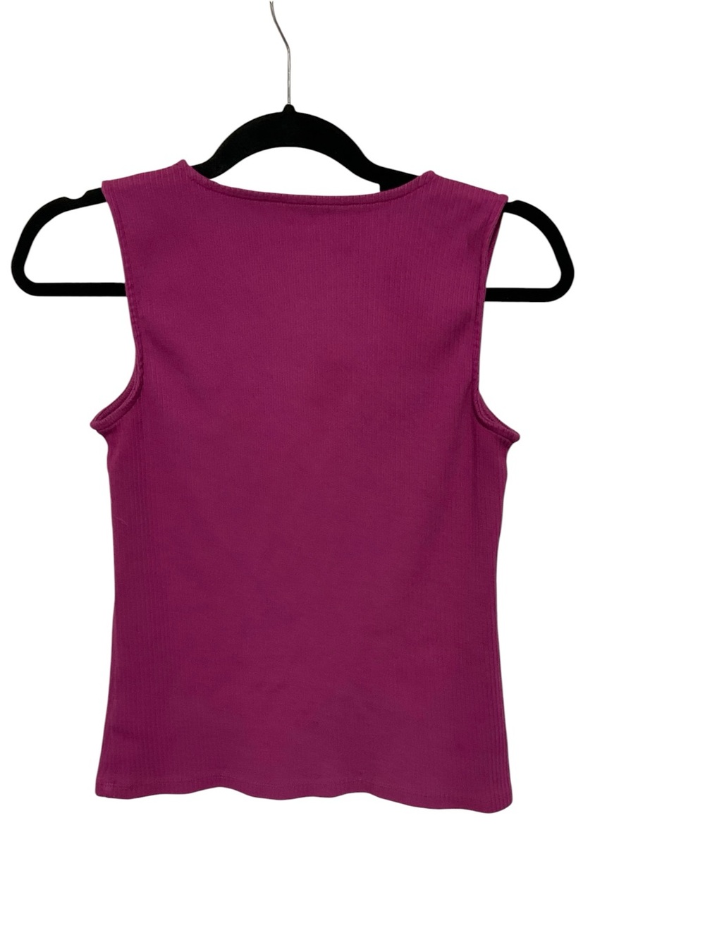 Talbots Ribbed Sleeveless Shell Top – Size Small - Picture 2 of 3